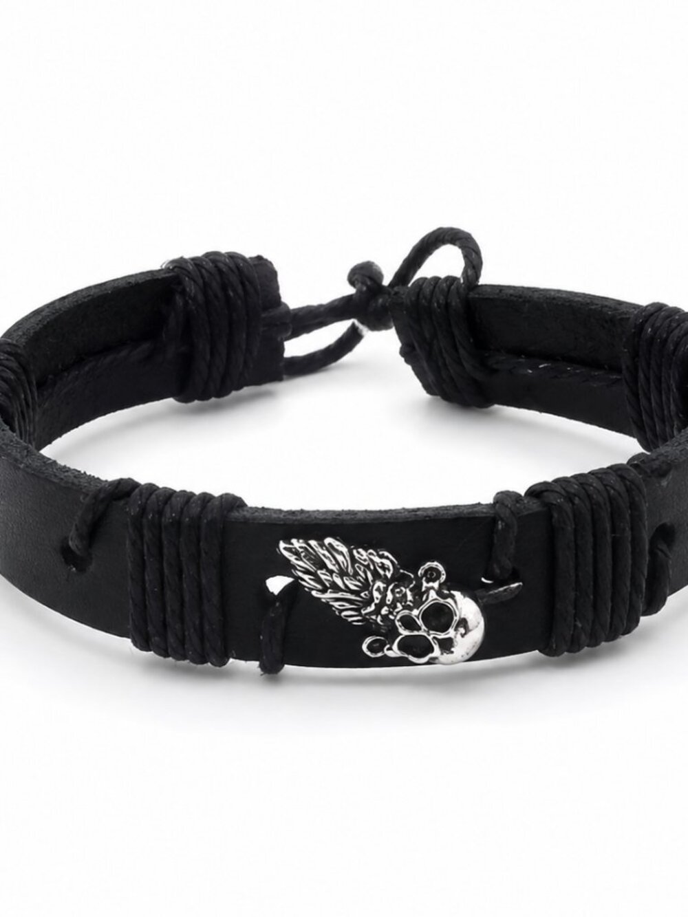 Handmade Leather Bracelet Adjustable Boho Nature Artisan Jewelry Canada NWT